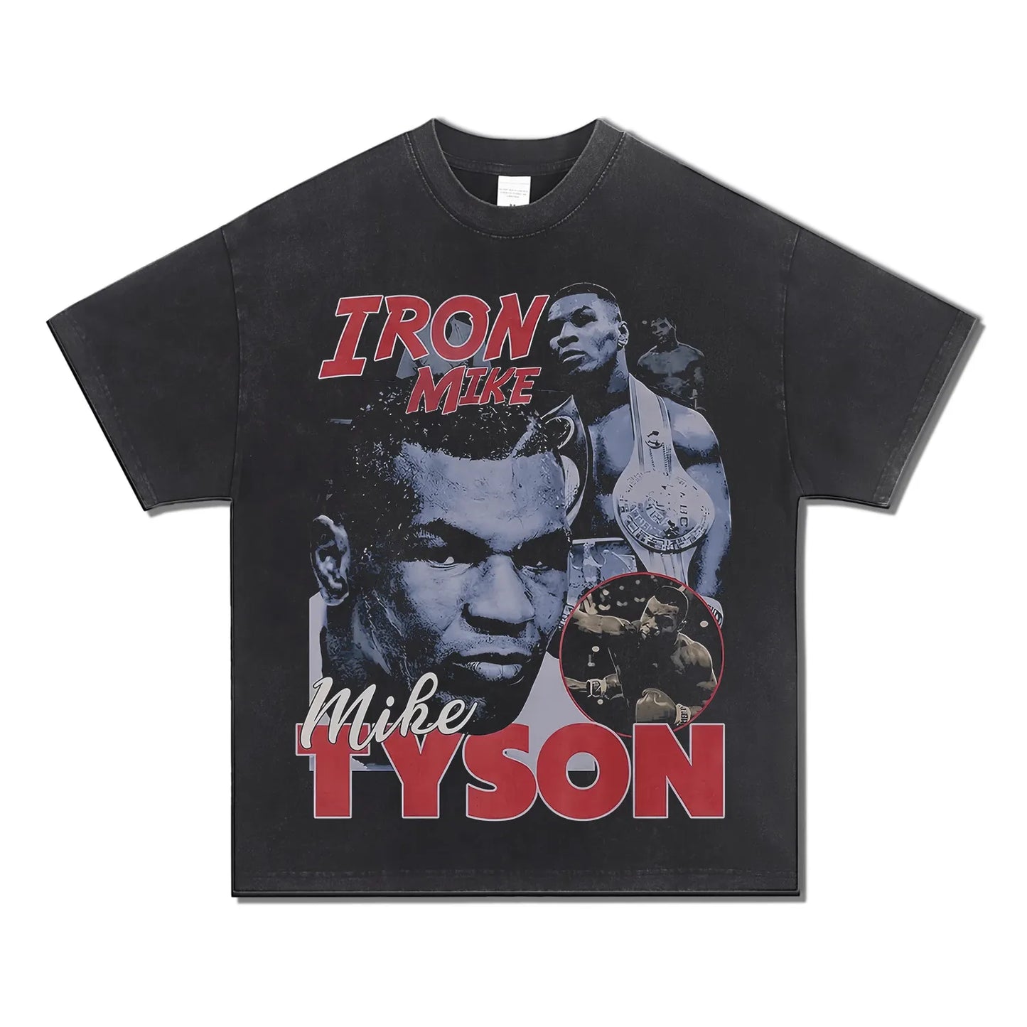 Mike Tyson Retro Inspired T Shirt - GraphThread