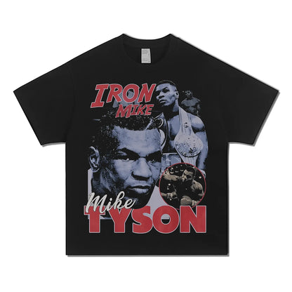 Mike Tyson Retro Inspired T Shirt - GraphThread