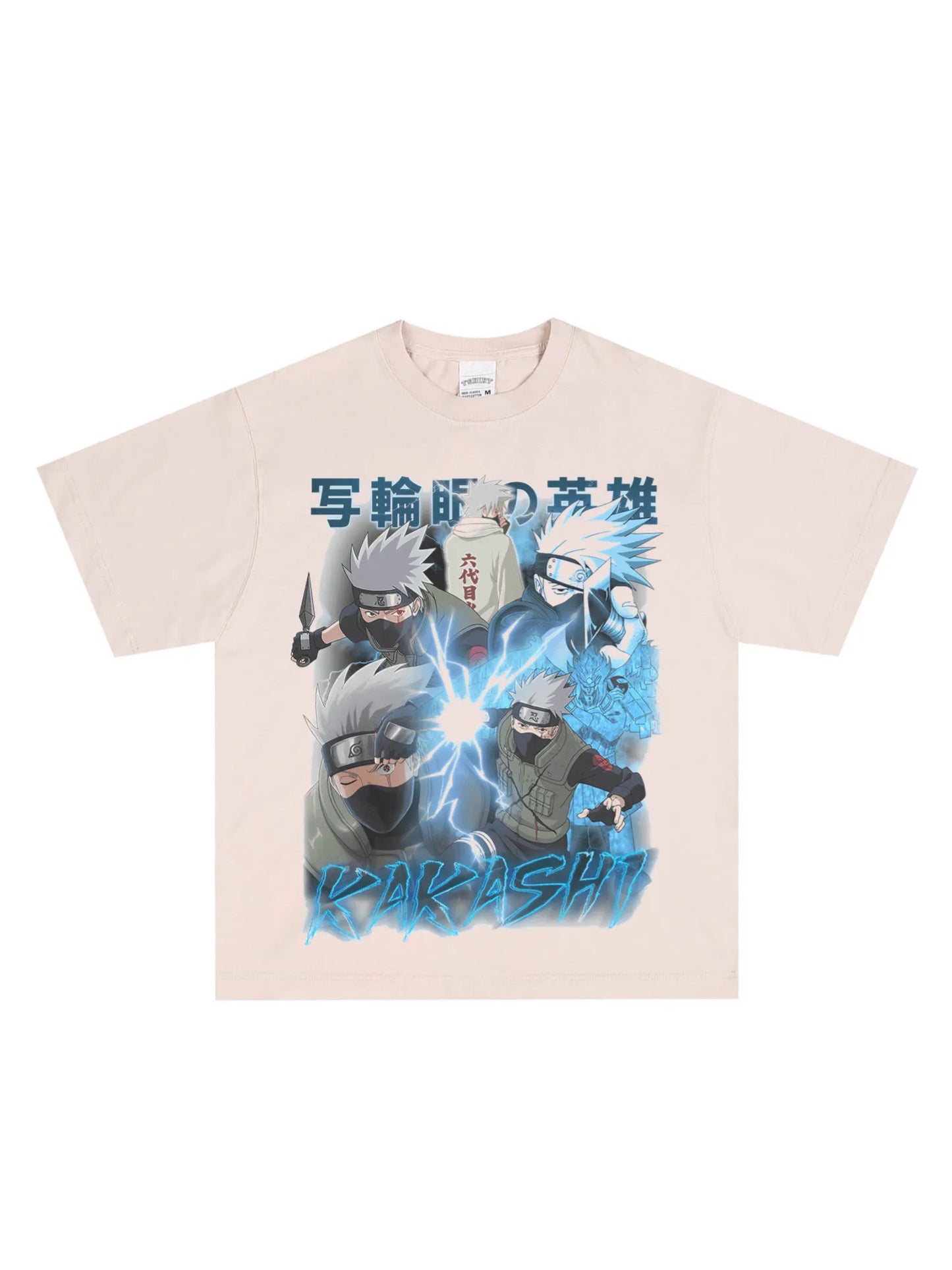 NARUTO SHIPPUDEN KAKASHI VINTAGE TEE - GraphThread