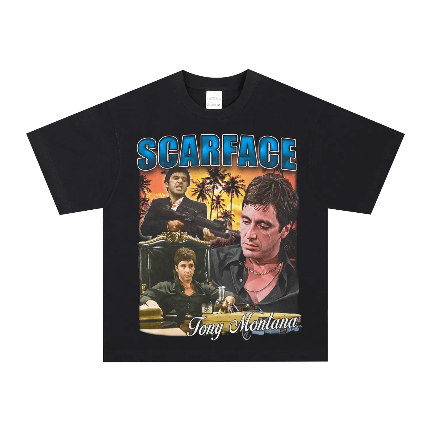 SCARFACE VINTAGE TEE - GraphThread