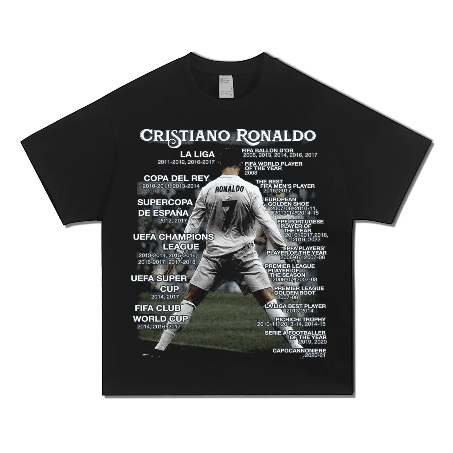 CRISTIANO RONALDO REAL MADRID TEE - GraphThread