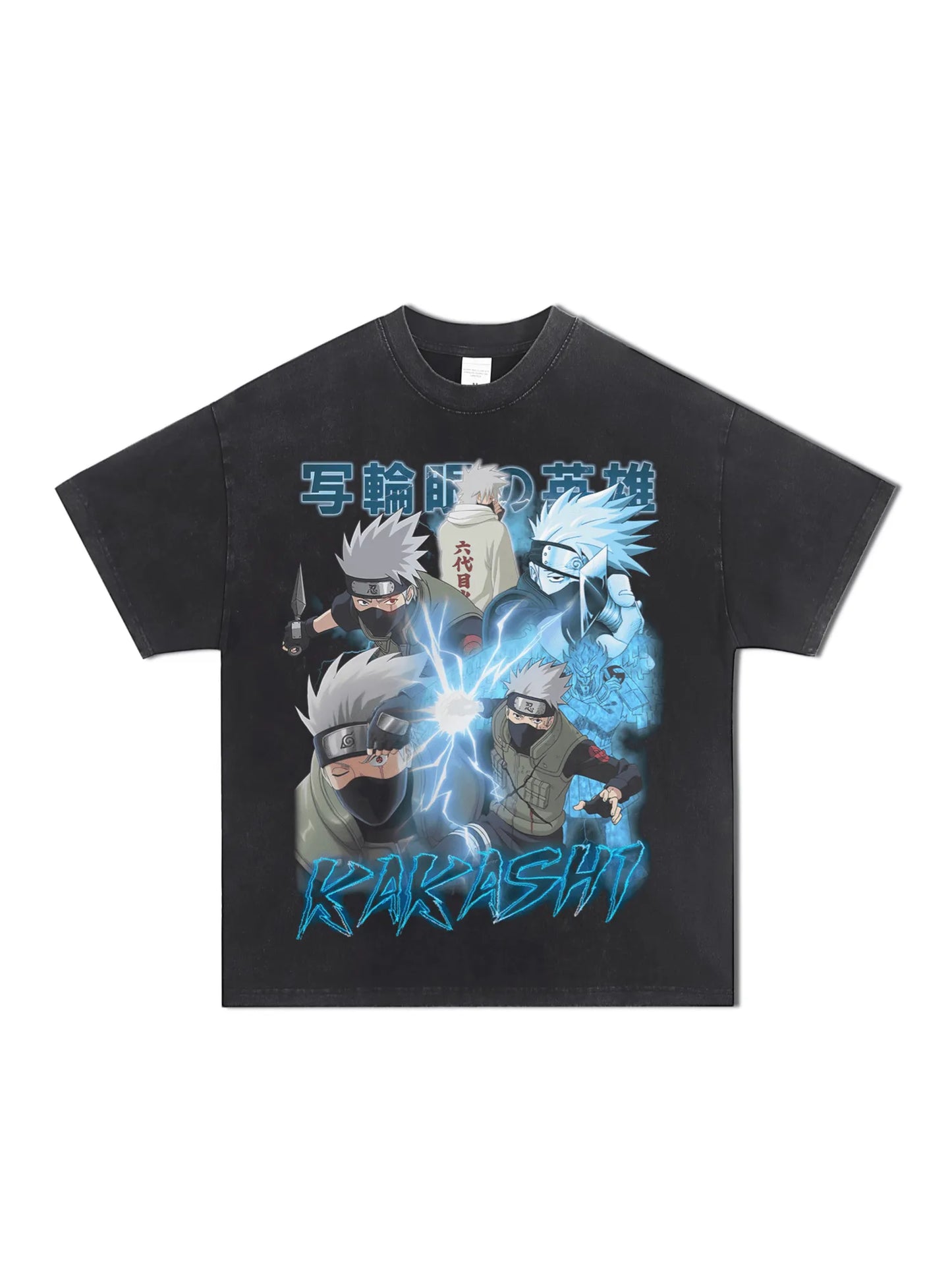 NARUTO SHIPPUDEN KAKASHI VINTAGE TEE - GraphThread