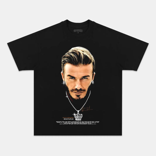 Unisex-Adult Ultra Cotton Washed T-Shirt Graphic BECKHAM TEE