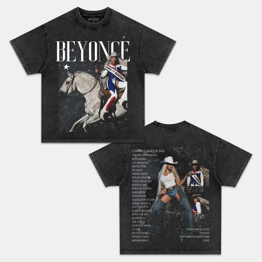 Unisex-Adult Ultra Cotton Washed T-Shirt Graphic  BEYONCE VINTAGE TEE