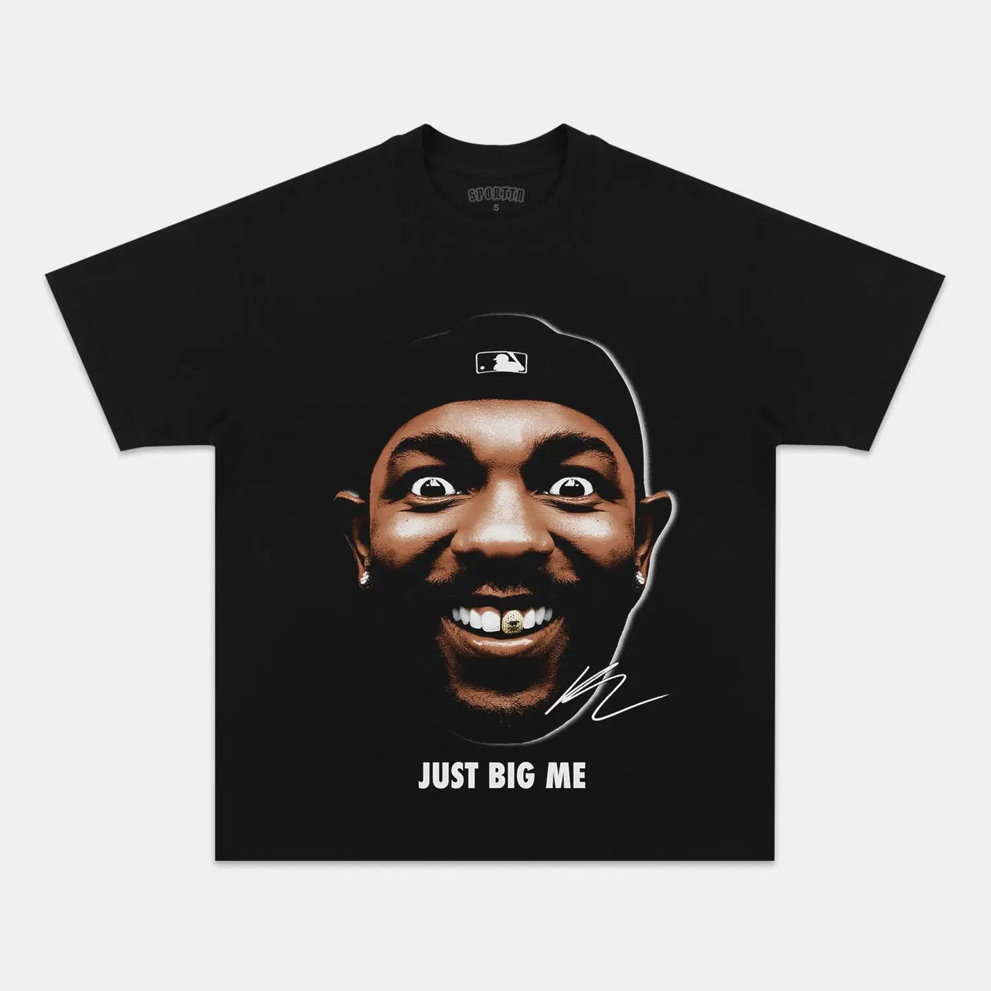 Unisex-Adult Ultra Cotton Washed T-Shirt Graphic  BIG FACE KENDRICK TEE