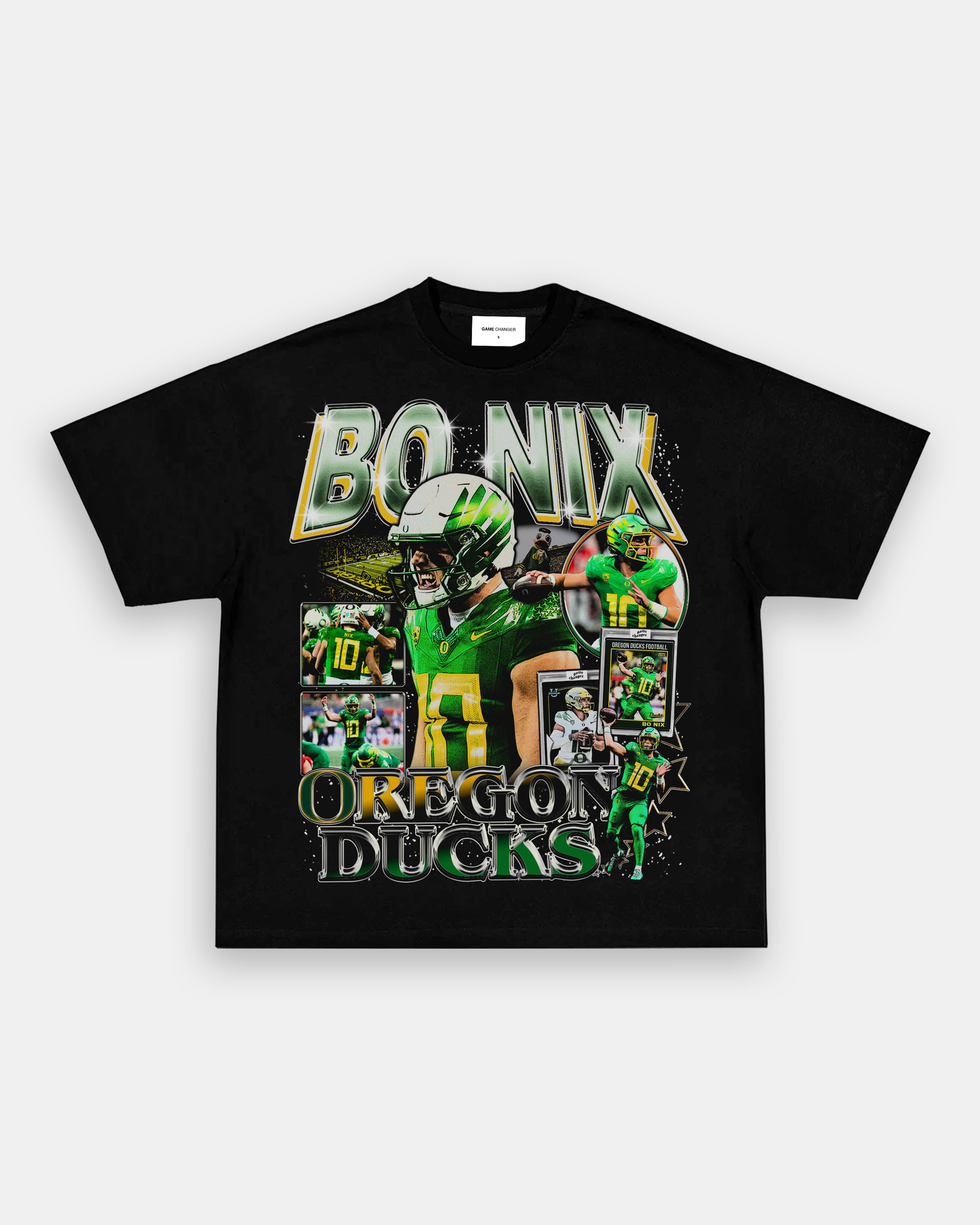 Unisex-Adult Ultra Cotton Washed T-Shirt Graphic BO NIX - OREGON TEE