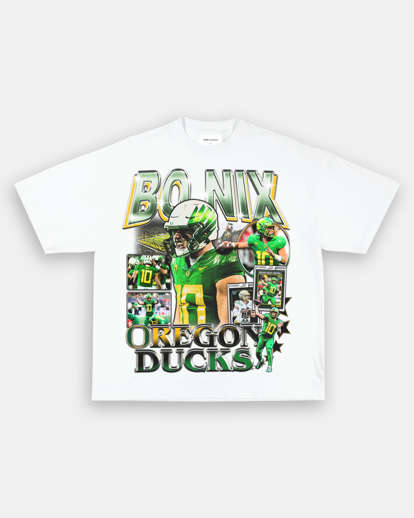 Unisex-Adult Ultra Cotton Washed T-Shirt Graphic BO NIX - OREGON TEE