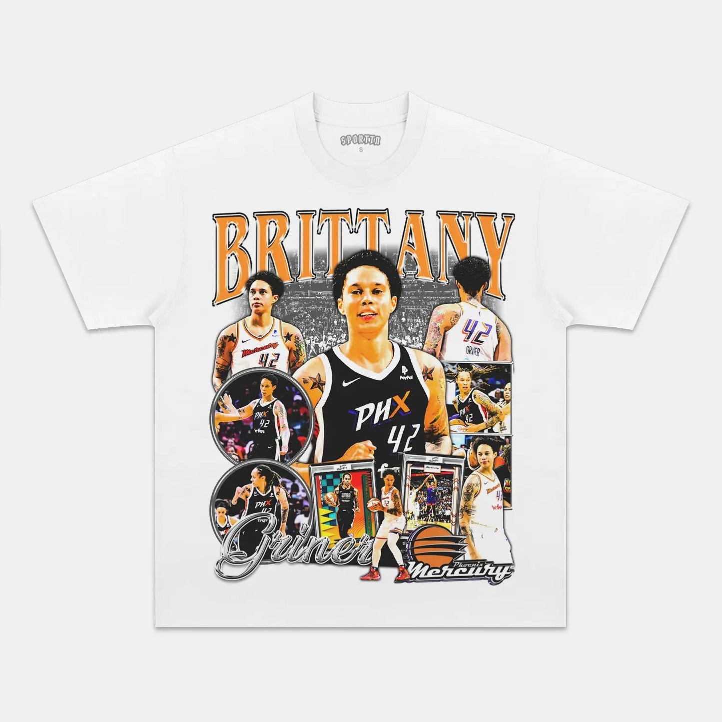 Unisex-Adult Ultra Cotton Washed T-Shirt Graphic  BRITTANY GRINER TEE