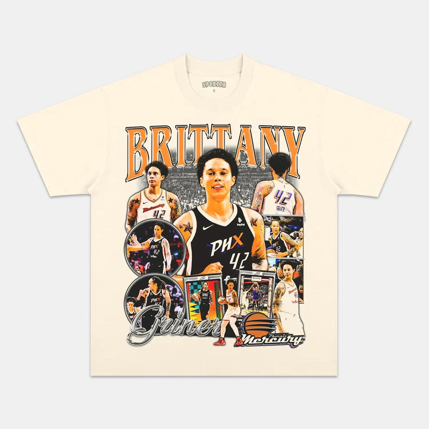 Unisex-Adult Ultra Cotton Washed T-Shirt Graphic  BRITTANY GRINER TEE