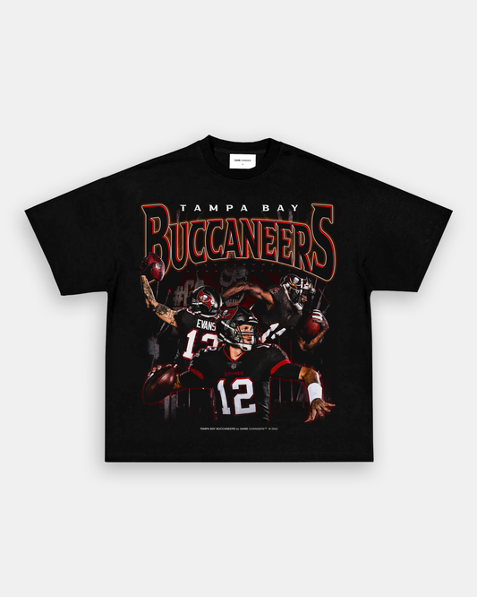 Unisex-Adult Ultra Cotton Washed T-Shirt Graphic BUCCANEERS TEE