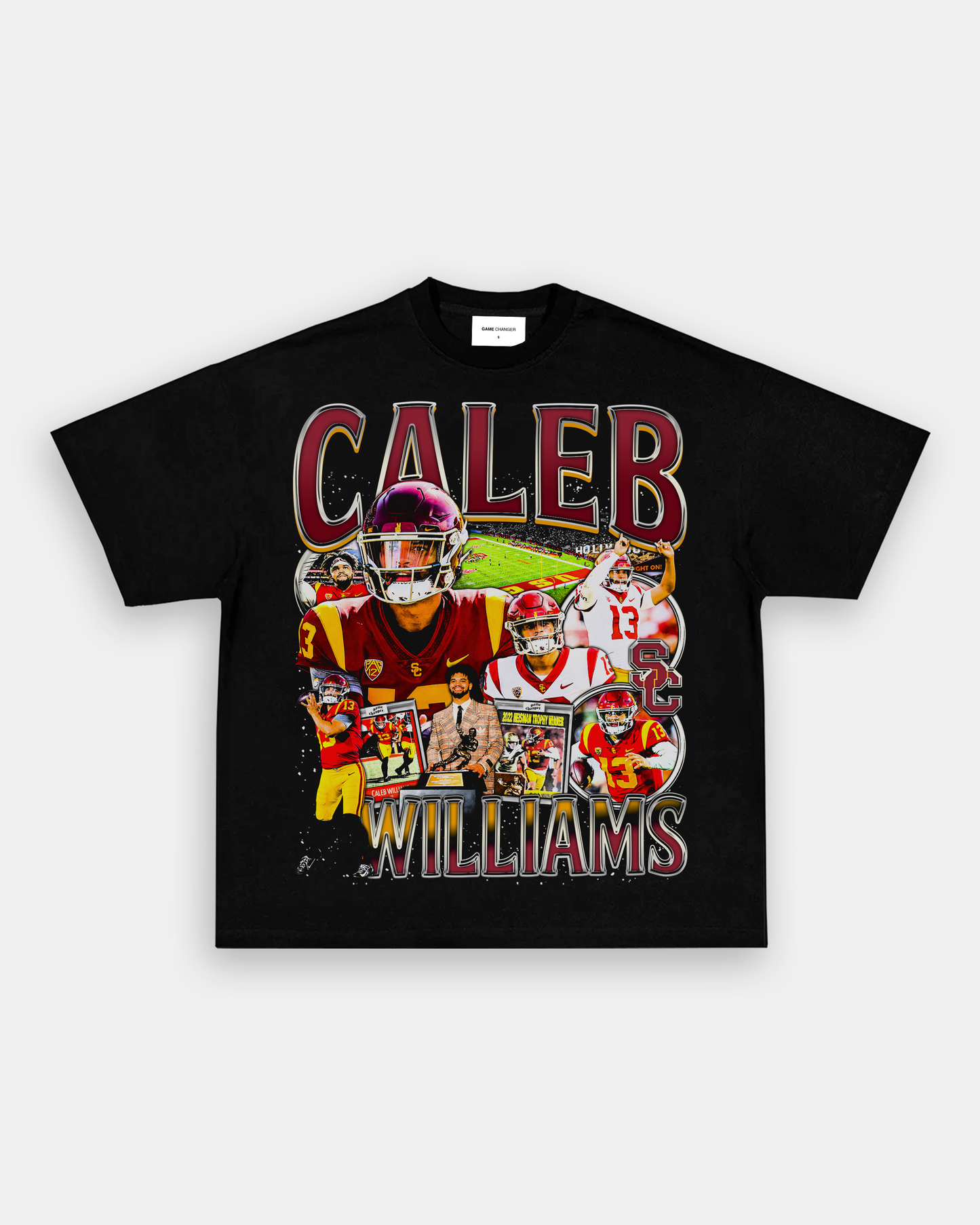 Unisex-Adult Ultra Cotton Washed T-Shirt Graphic CALEB WILLIAMS TEE