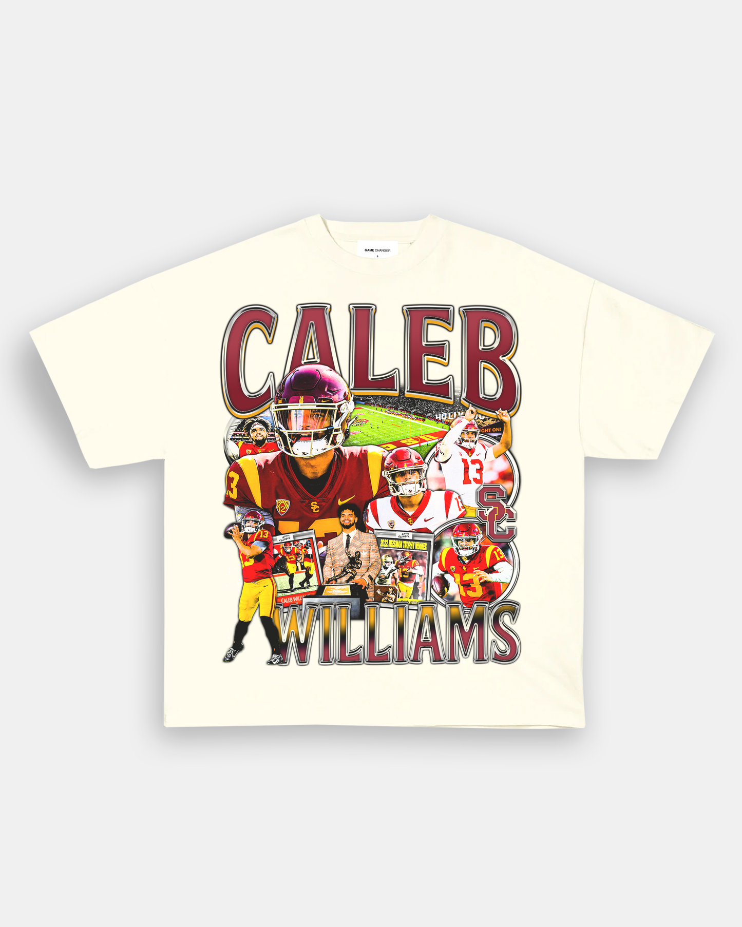 Unisex-Adult Ultra Cotton Washed T-Shirt Graphic CALEB WILLIAMS TEE