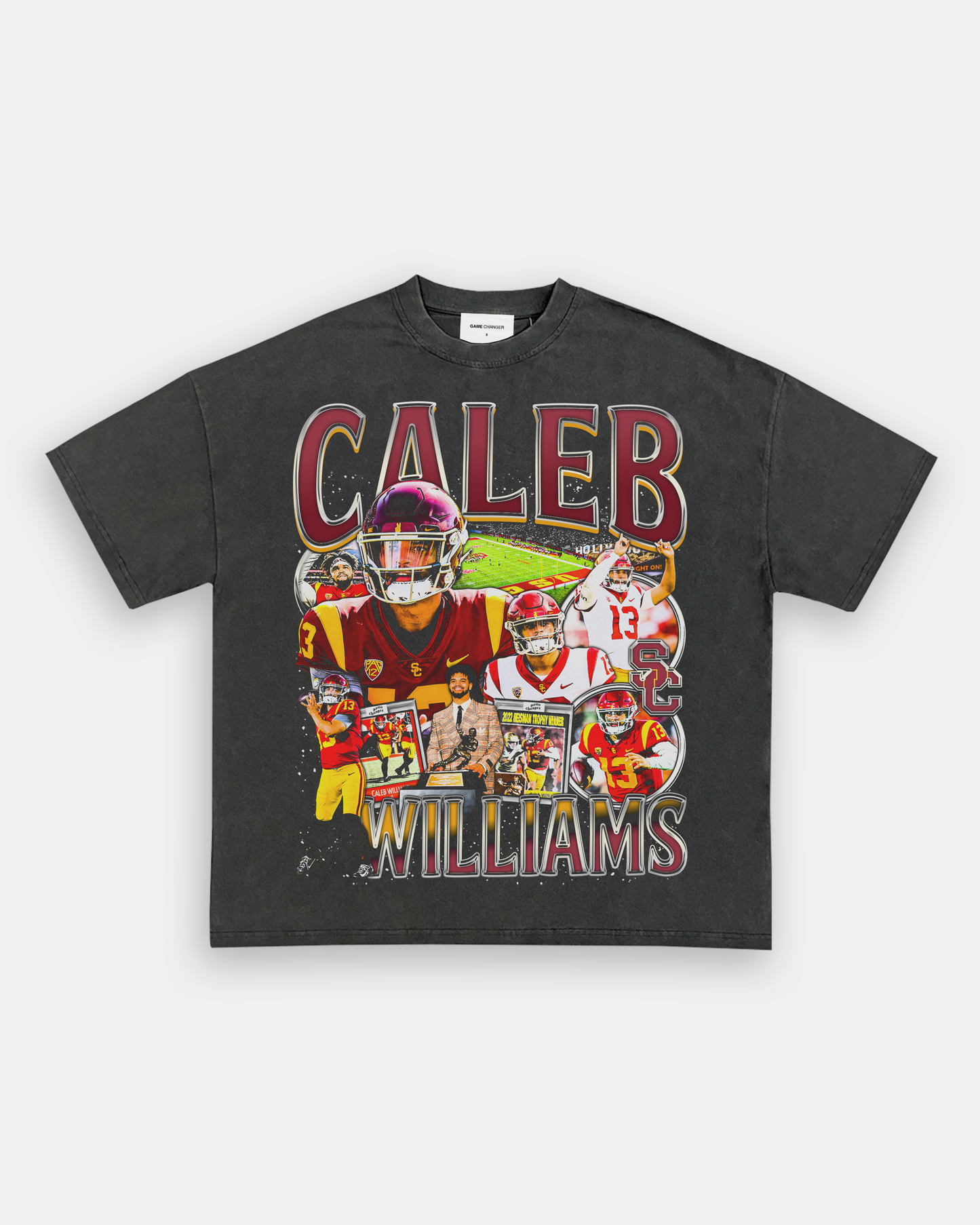 Unisex-Adult Ultra Cotton Washed T-Shirt Graphic CALEB WILLIAMS TEE