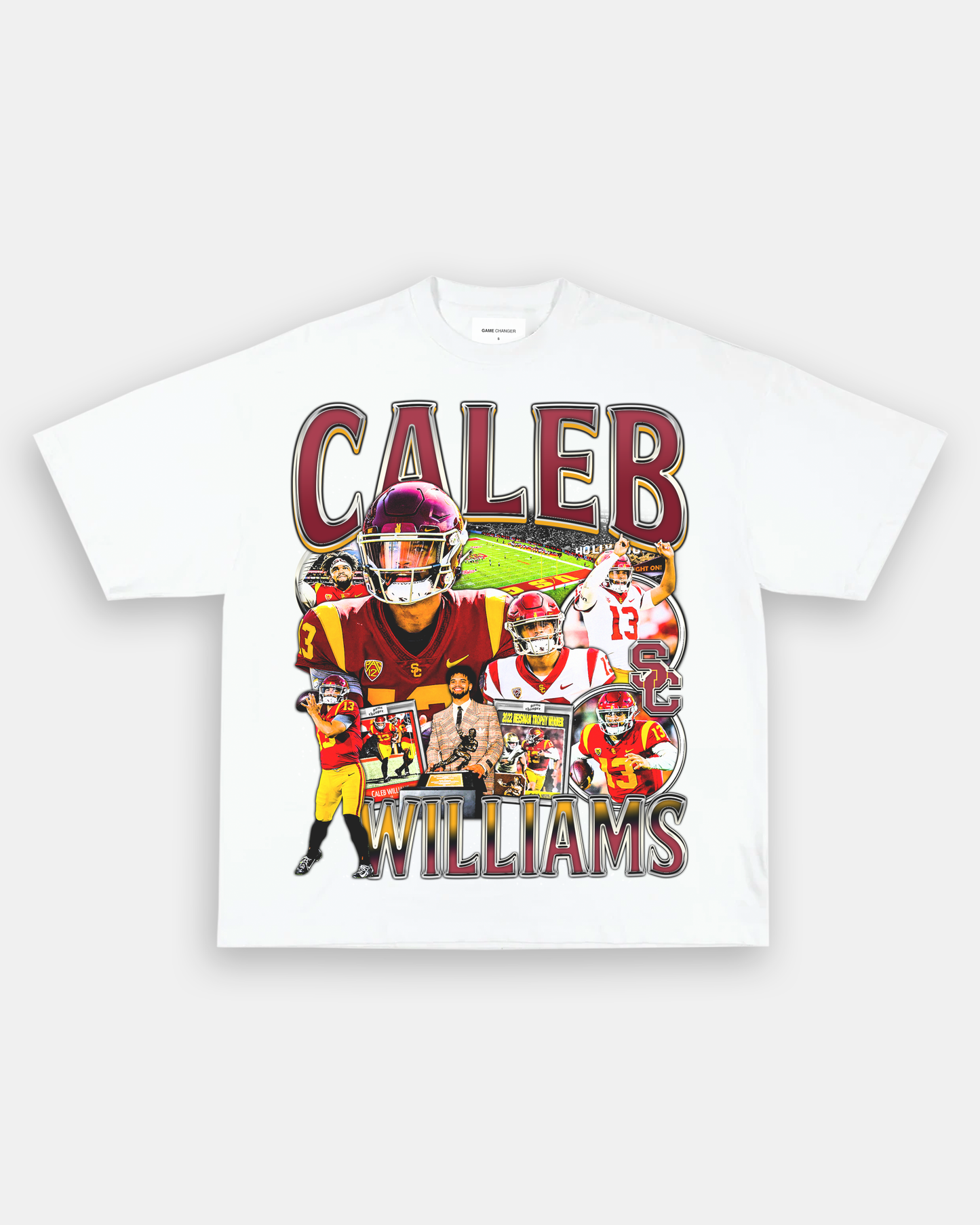 Unisex-Adult Ultra Cotton Washed T-Shirt Graphic CALEB WILLIAMS TEE