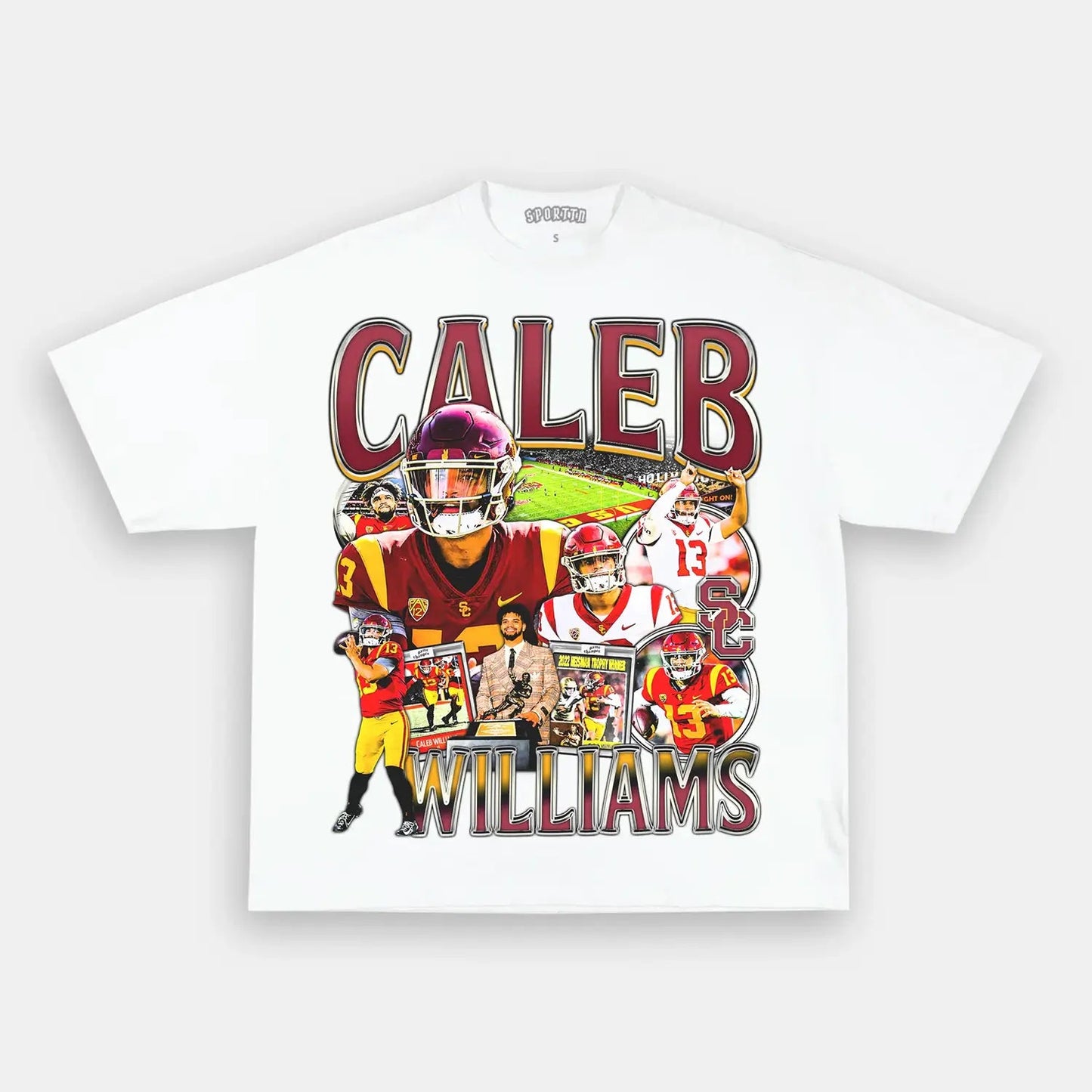 Unisex-Adult Ultra Cotton Washed T-Shirt Graphic  CALEB WILLIAMS TEE