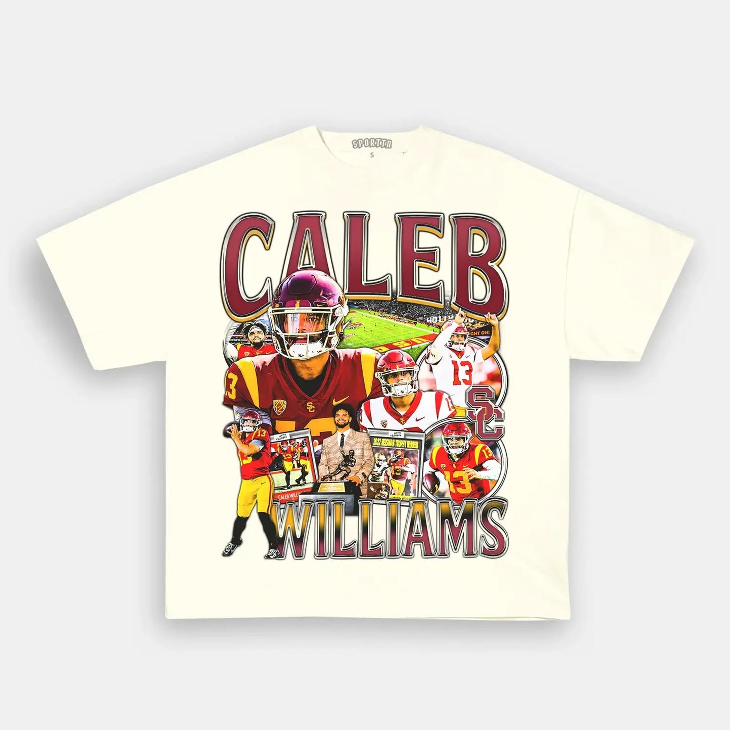 Unisex-Adult Ultra Cotton Washed T-Shirt Graphic  CALEB WILLIAMS TEE