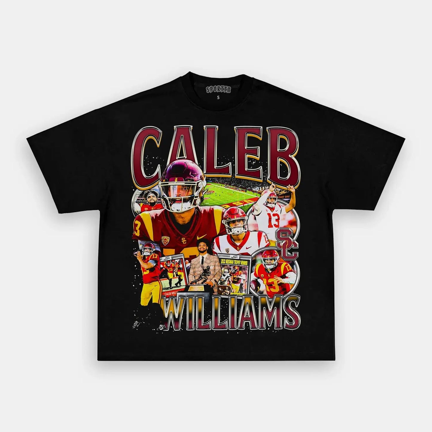 Unisex-Adult Ultra Cotton Washed T-Shirt Graphic  CALEB WILLIAMS TEE