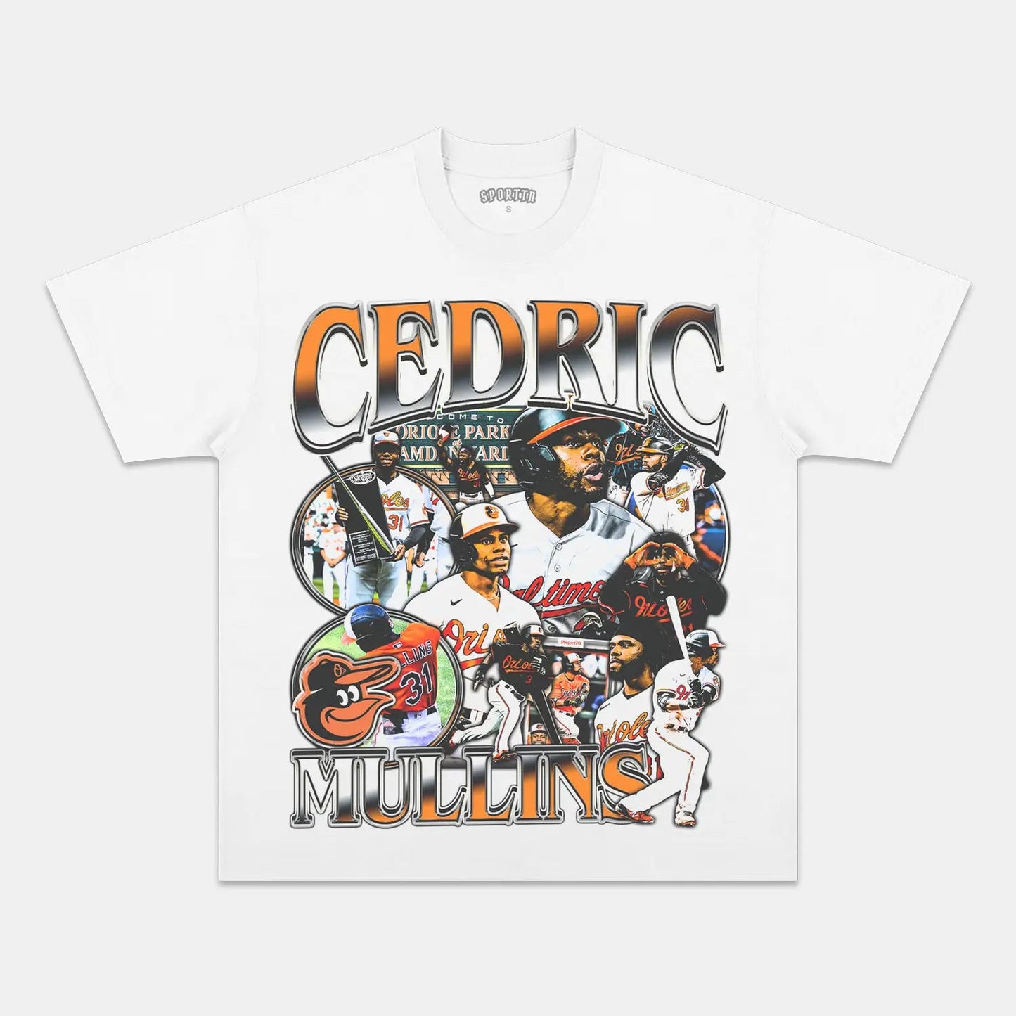 Unisex-Adult Ultra Cotton Washed T-Shirt Graphic  CEDRIC MULLINS TEE