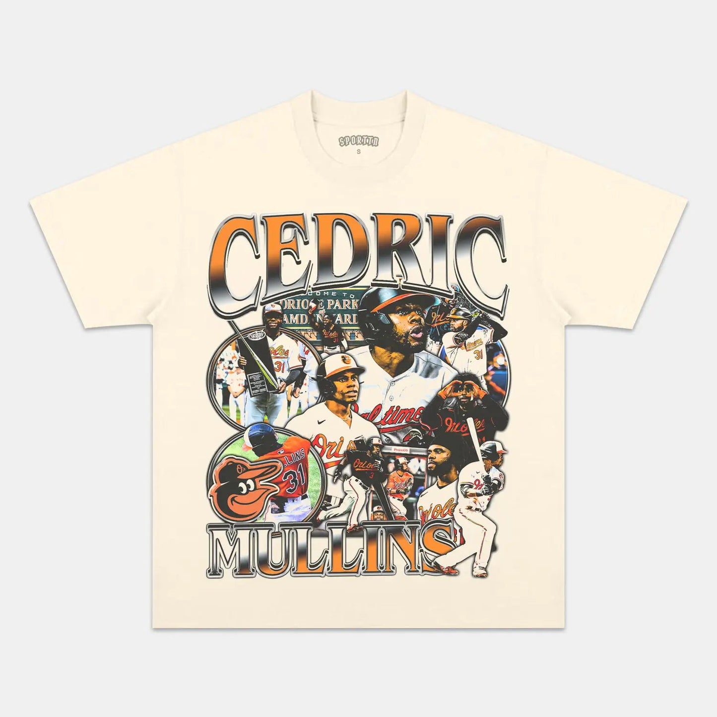 Unisex-Adult Ultra Cotton Washed T-Shirt Graphic  CEDRIC MULLINS TEE