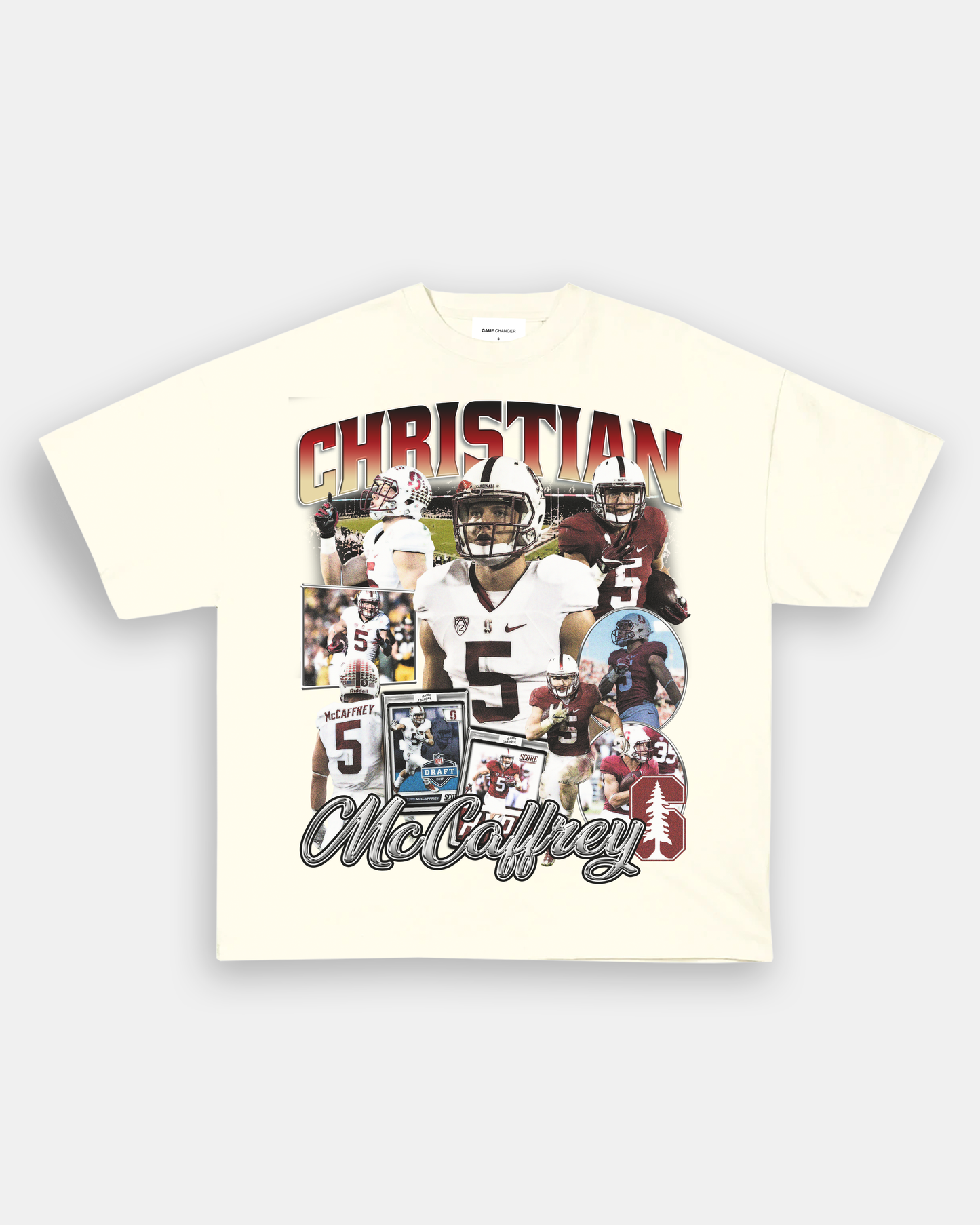 CHRISTIAN MCCAFFREY - STANFORD TEE