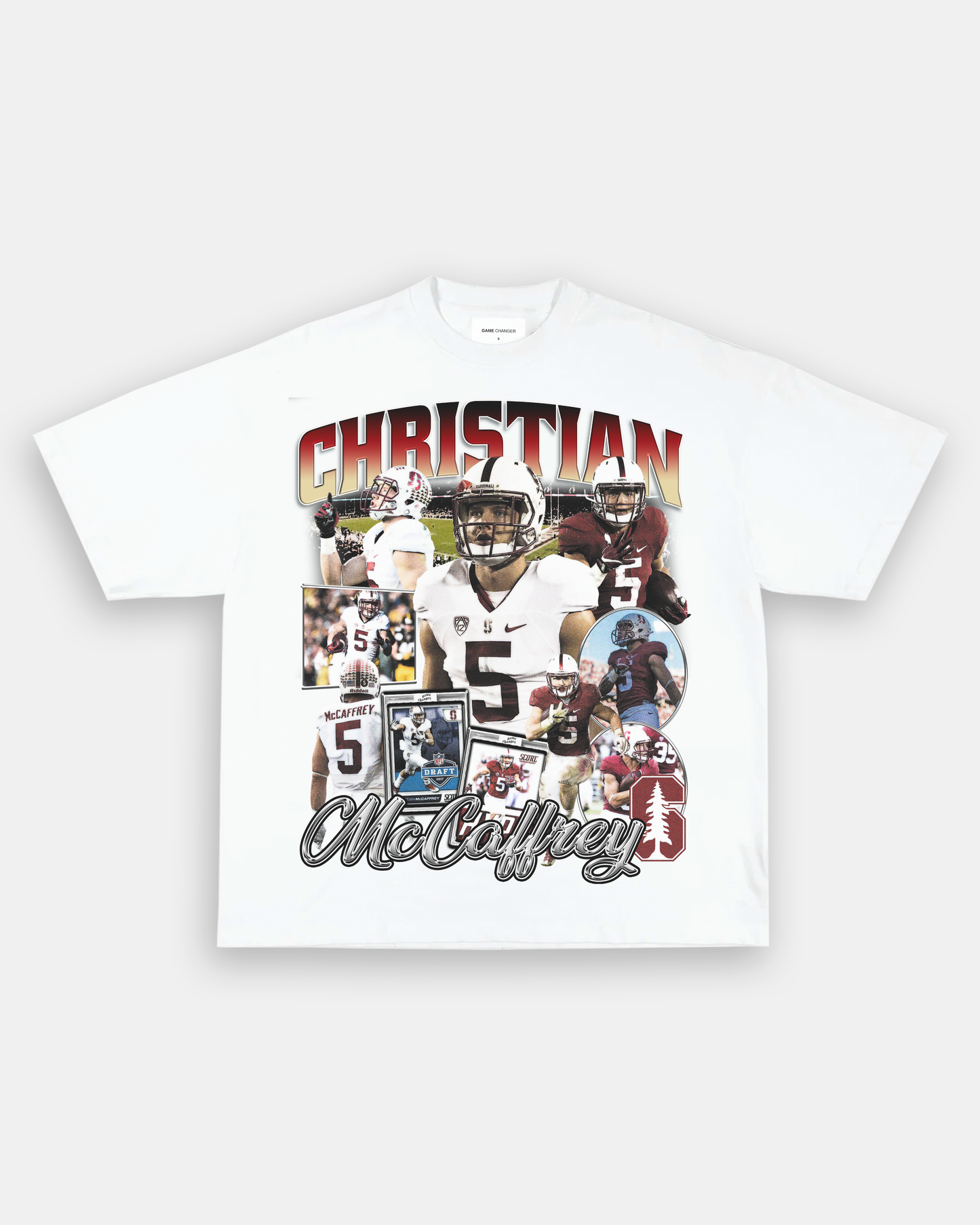 CHRISTIAN MCCAFFREY - STANFORD TEE