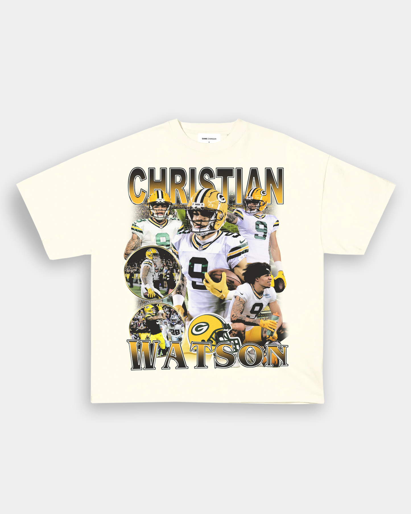 Unisex-Adult Ultra Cotton Washed T-Shirt Graphic CHRISTIAN WATSON TEE