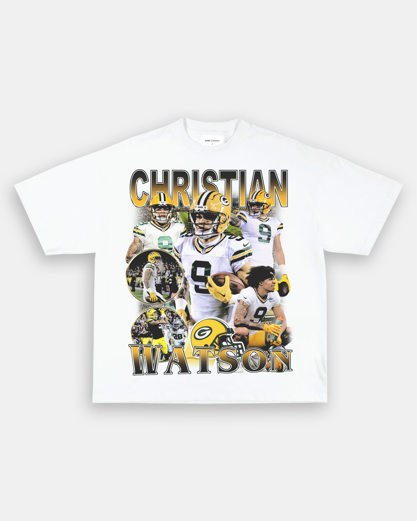 Unisex-Adult Ultra Cotton Washed T-Shirt Graphic CHRISTIAN WATSON TEE