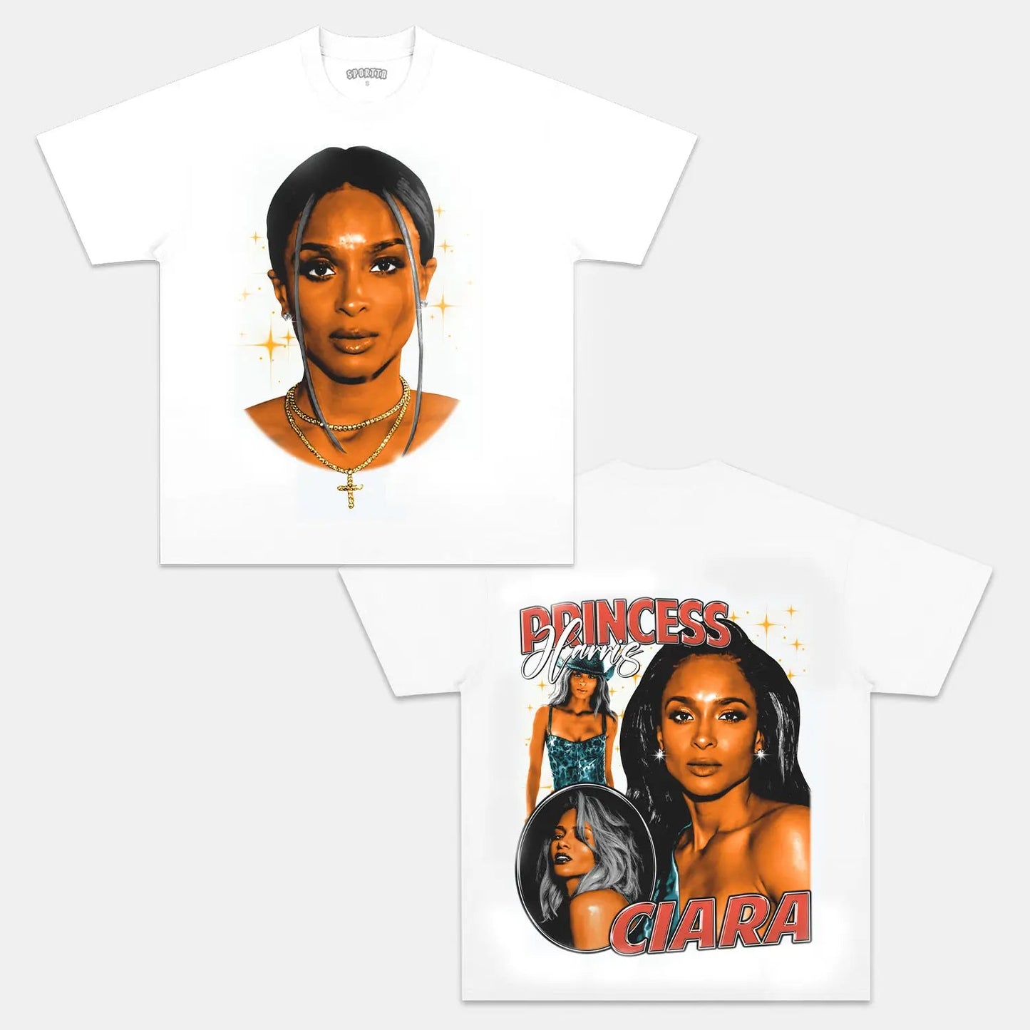 Unisex-Adult Ultra Cotton Washed T-Shirt Graphic  CIARA TEE