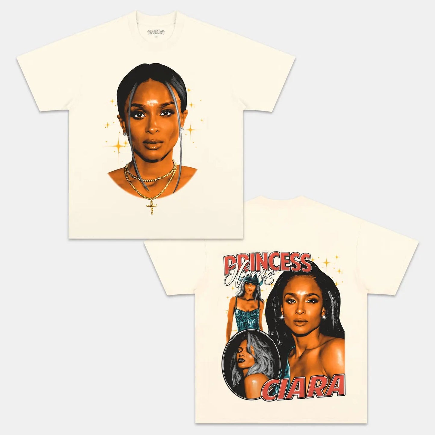 Unisex-Adult Ultra Cotton Washed T-Shirt Graphic  CIARA TEE