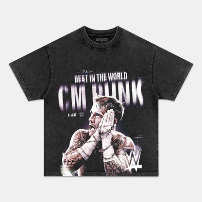 CM PUNK TEE 5.0