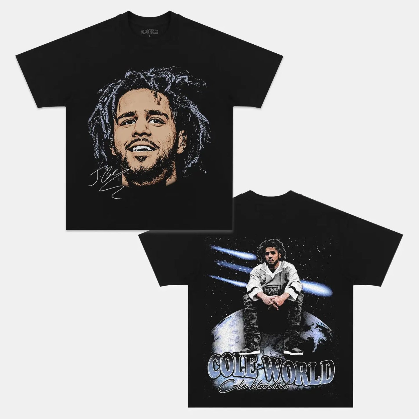 Unisex-Adult Ultra Cotton Washed T-Shirt Graphic  J COLE VINTAGE TEE