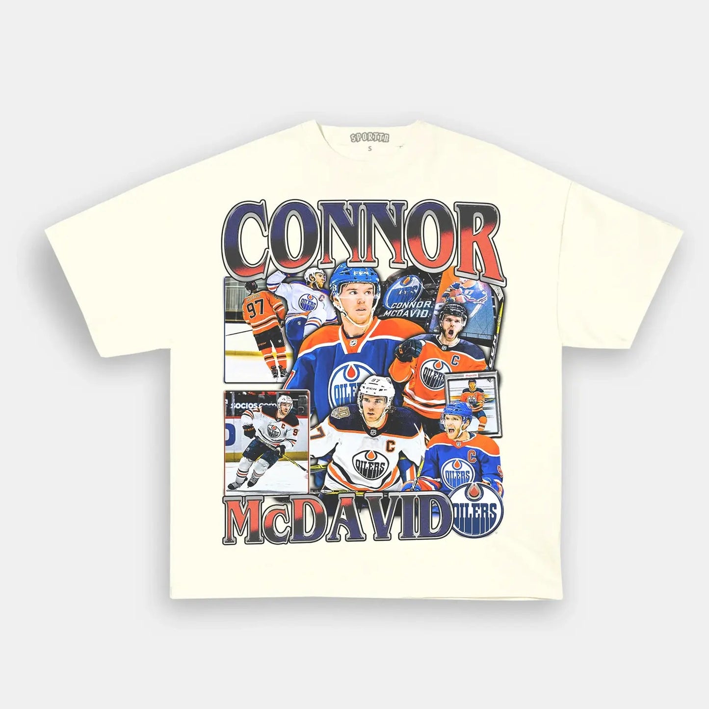 Unisex-Adult Ultra Cotton Washed T-Shirt Graphic  CONNOR MCDAVID TEE