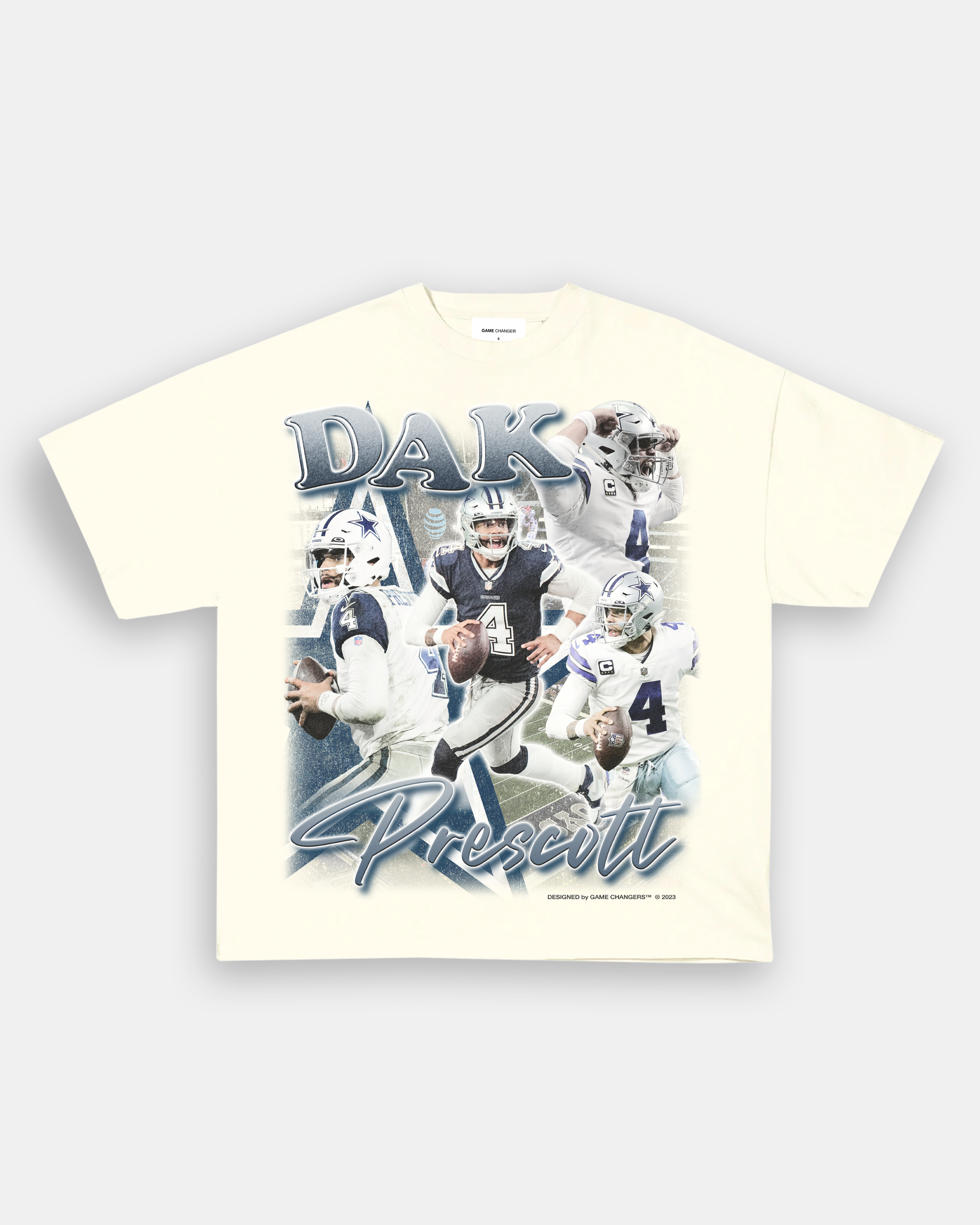 Unisex-Adult Ultra Cotton Washed T-Shirt Graphic DAK PRESCOTT TEE