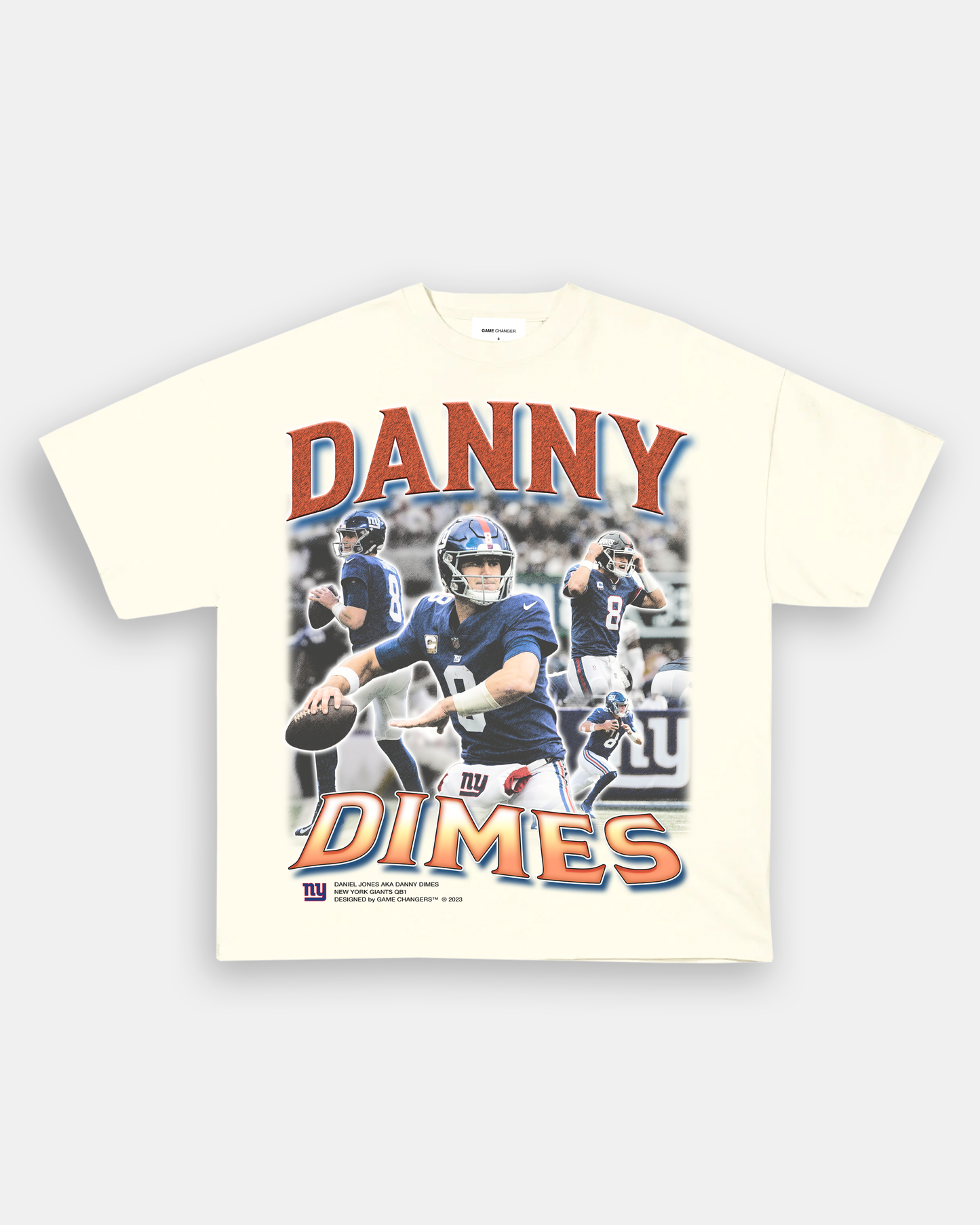 Unisex-Adult Ultra Cotton Washed T-Shirt Graphic DANNY DIMES TEE