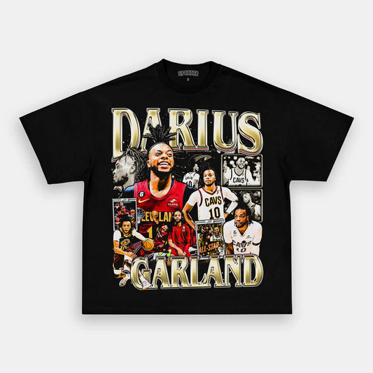 Unisex-Adult Ultra Cotton Washed T-Shirt Graphic  DARIUS GARLAND TEE