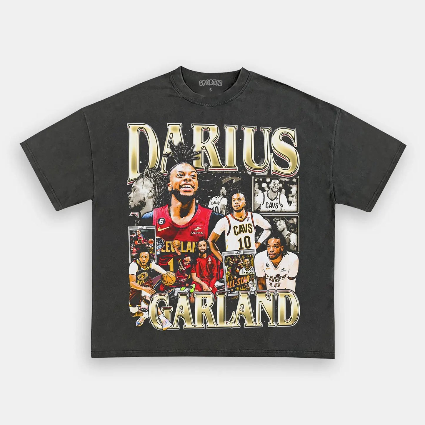 Unisex-Adult Ultra Cotton Washed T-Shirt Graphic  DARIUS GARLAND TEE