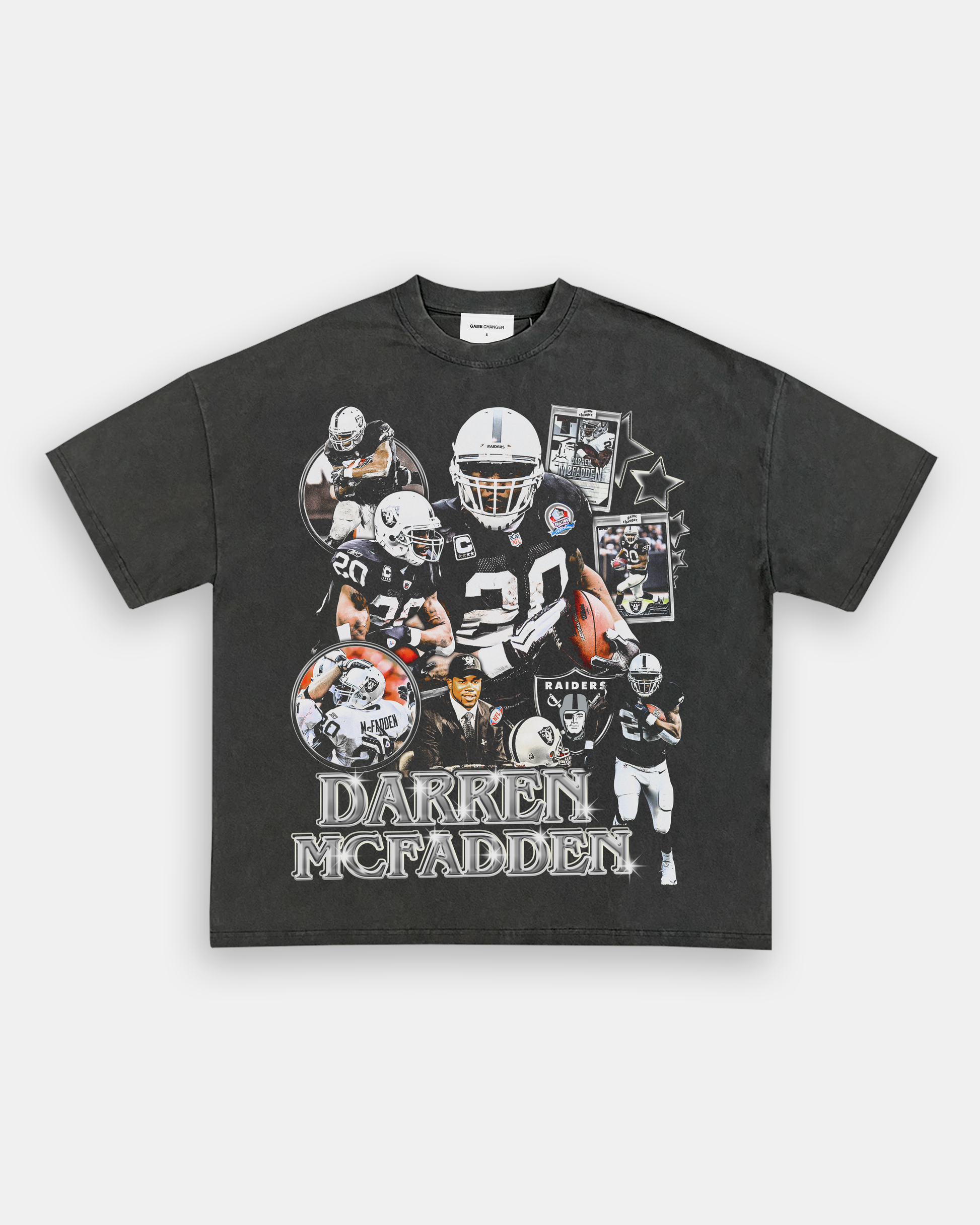 Unisex-Adult Ultra Cotton Washed T-Shirt Graphic DARREN MCFADDEN TEE