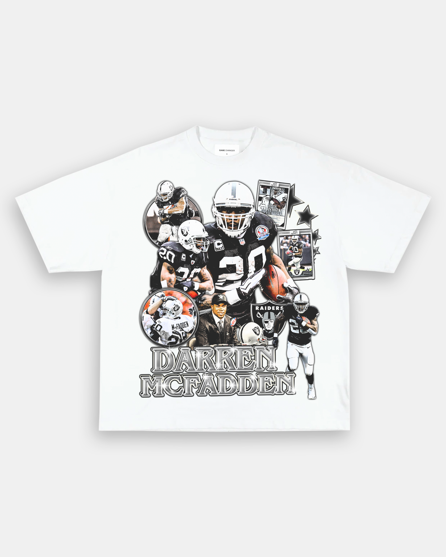 Unisex-Adult Ultra Cotton Washed T-Shirt Graphic DARREN MCFADDEN TEE