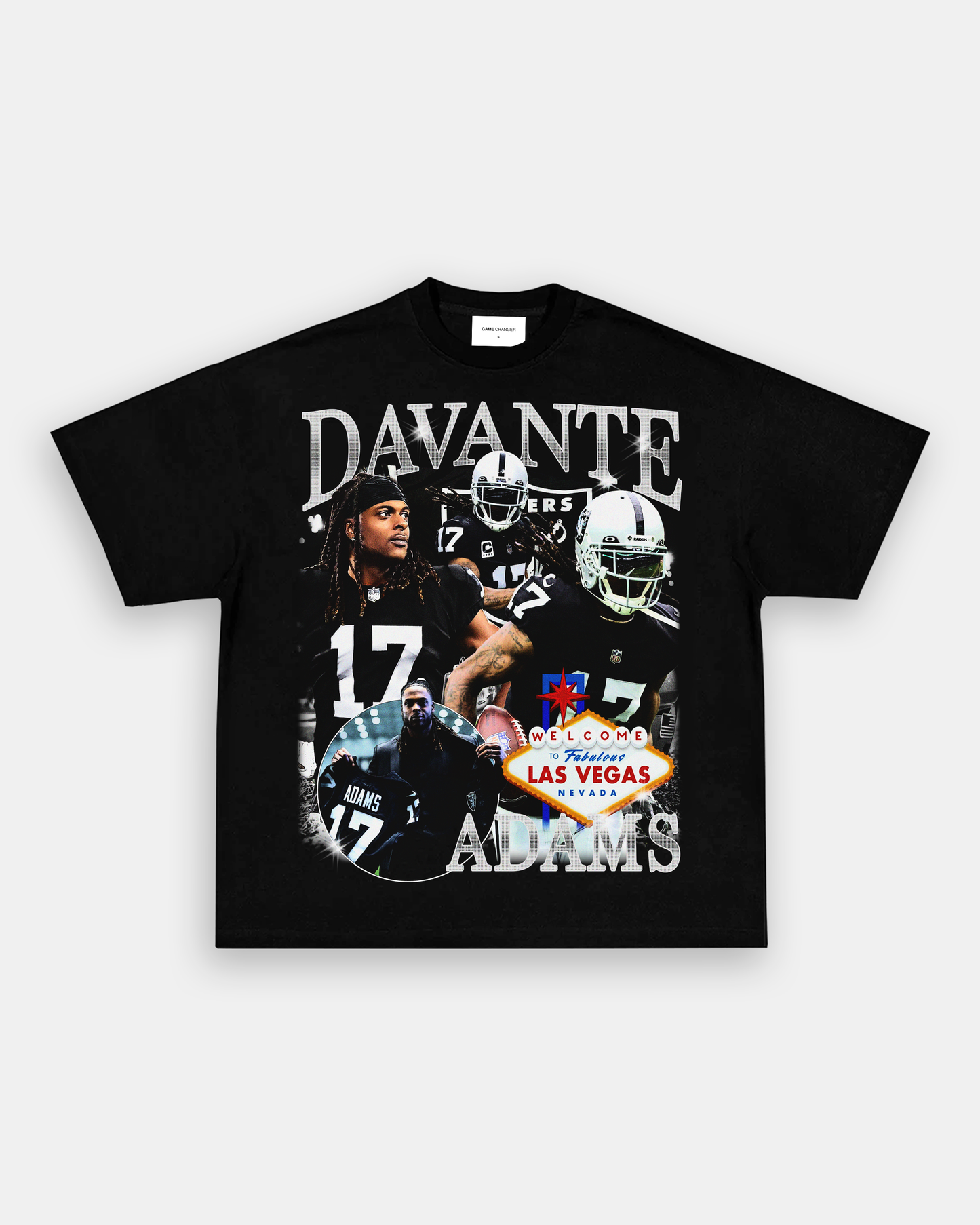 Unisex-Adult Ultra Cotton Washed T-Shirt Graphic DAVANTE ADAMS 2 TEE