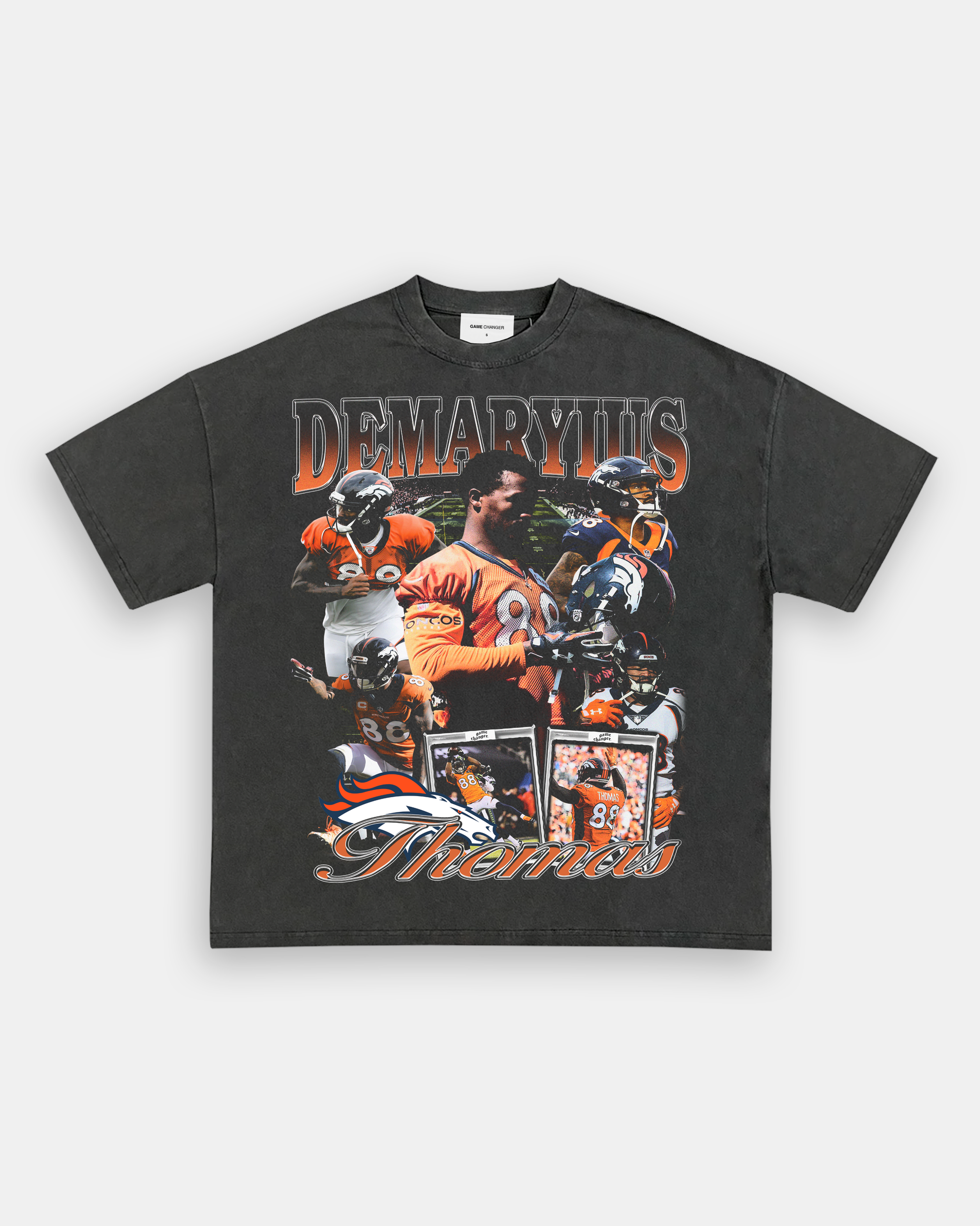 Unisex-Adult Ultra Cotton Washed T-Shirt Graphic DEMARYIUS THOMAS TEE