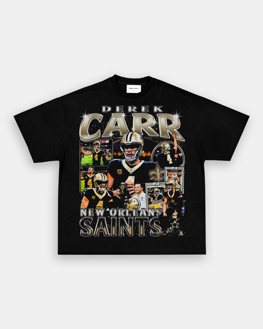 Unisex-Adult Ultra Cotton Washed T-Shirt Graphic DEREK CARR TEE