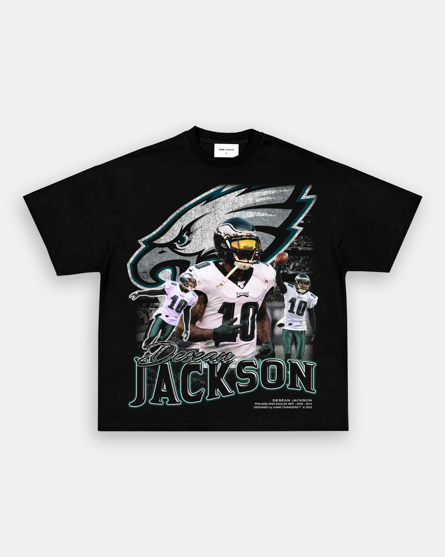 Unisex-Adult Ultra Cotton Washed T-Shirt Graphic DESEAN JACKSON TEE