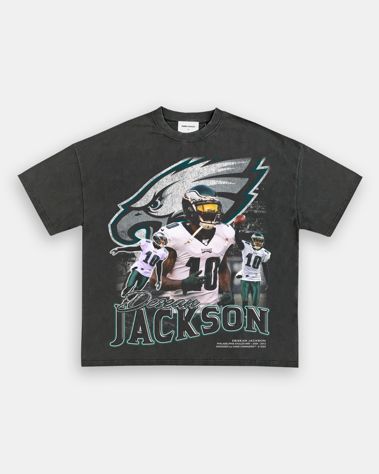 Unisex-Adult Ultra Cotton Washed T-Shirt Graphic DESEAN JACKSON TEE