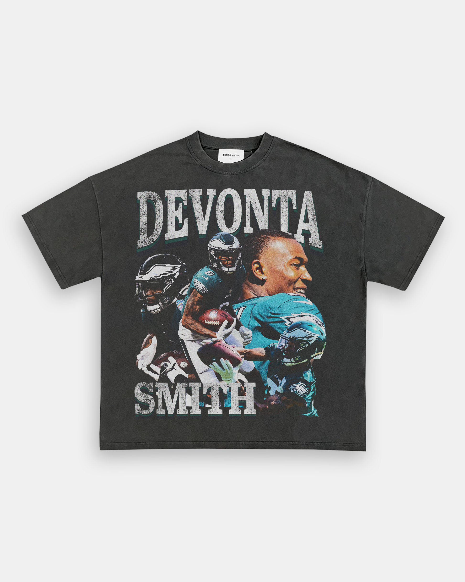 Unisex-Adult Ultra Cotton Washed T-Shirt Graphic DEVONTA SMITH TEE