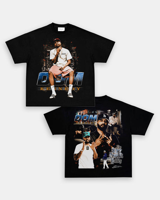 Unisex-Adult Ultra Cotton Washed T-Shirt Graphic DOM KENNEDY V2 TEE