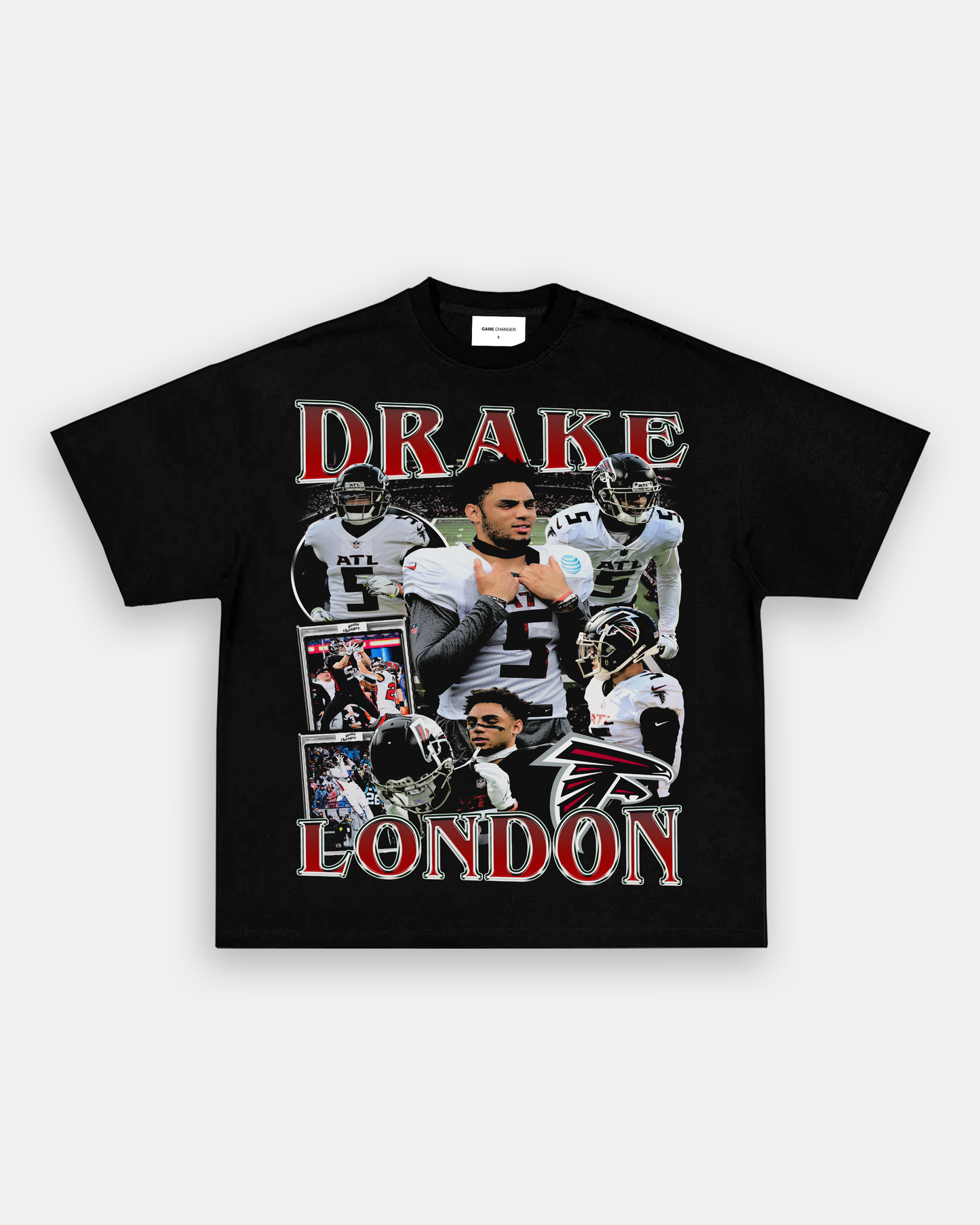 Unisex-Adult Ultra Cotton Washed T-Shirt Graphic DRAKE LONDON TEE