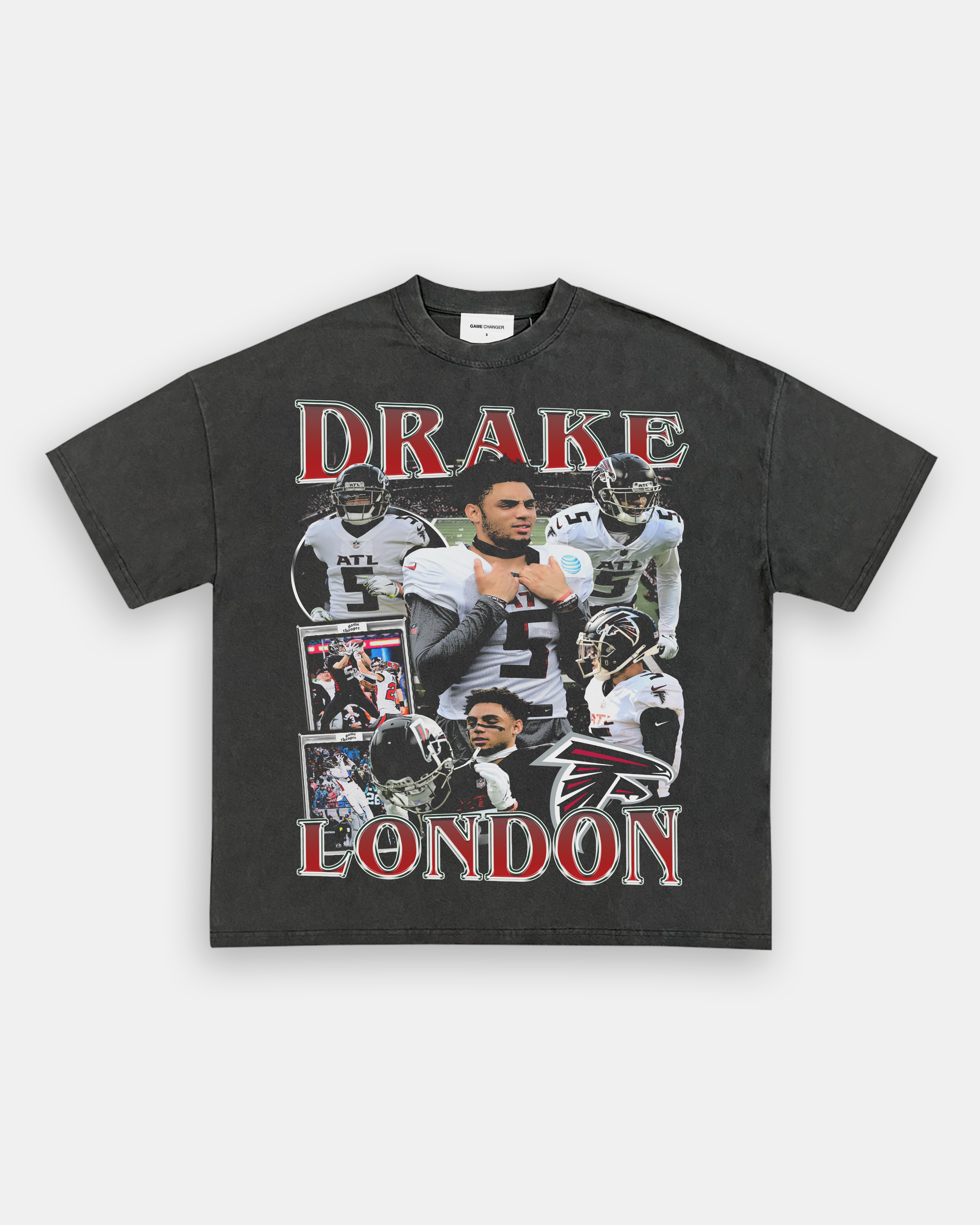 Unisex-Adult Ultra Cotton Washed T-Shirt Graphic DRAKE LONDON TEE