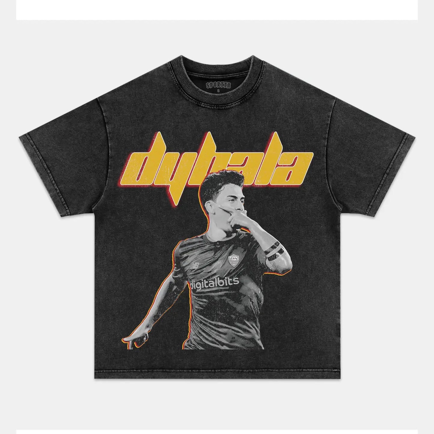 Unisex-Adult Ultra Cotton Washed T-Shirt Graphic  DYBALA CLASSIC TEE