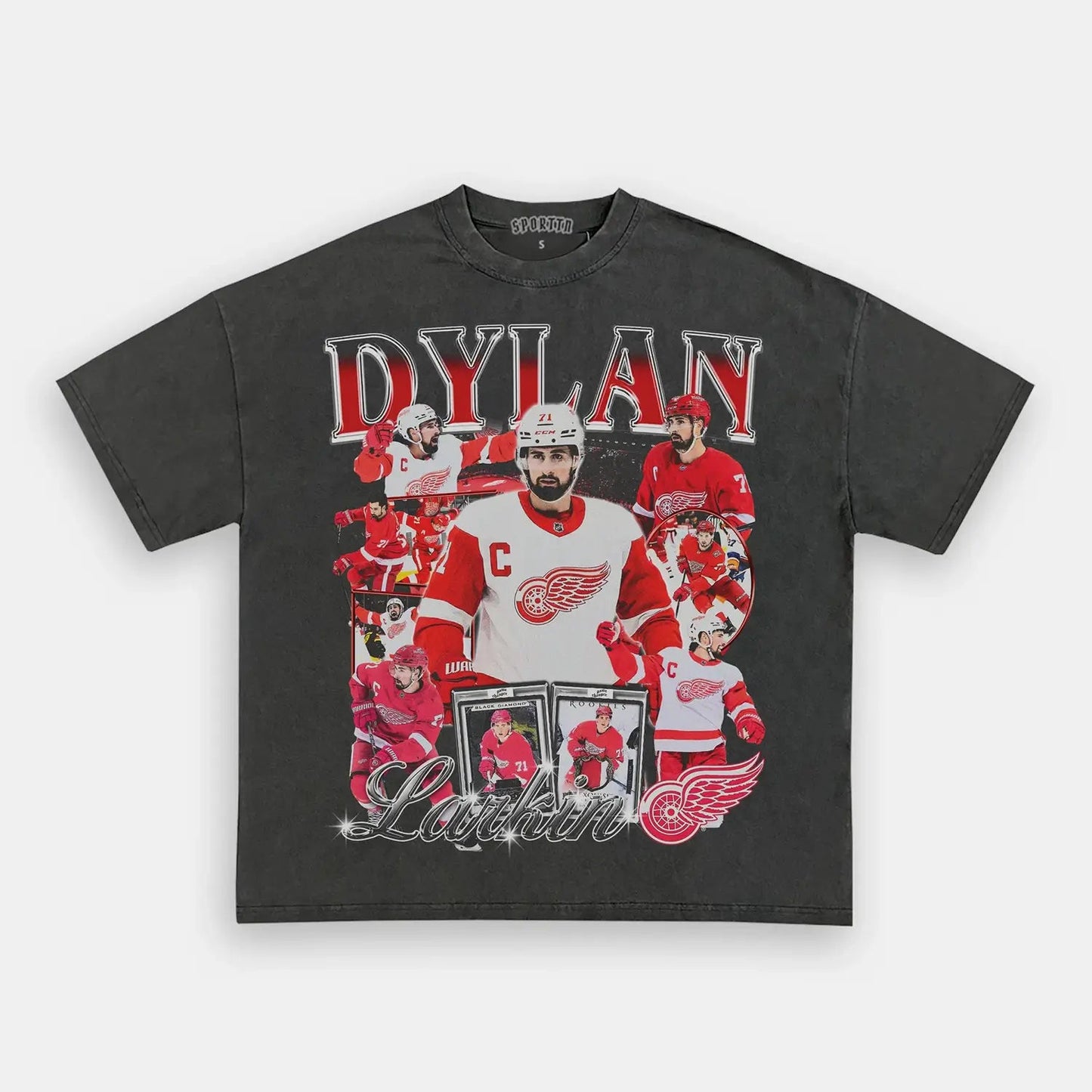 Unisex-Adult Ultra Cotton Washed T-Shirt Graphic DYLAN LARKIN TEE