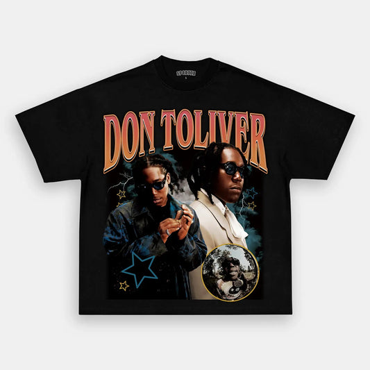 Unisex-Adult Ultra Cotton Washed T-Shirt Graphic  Don Toliver Tee